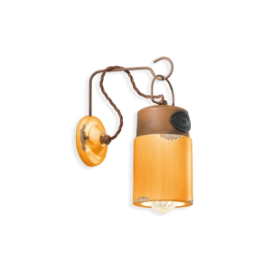 Ferroluce Industrial wall lamp