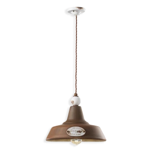 Ferroluce Grunge 2 suspension lamp