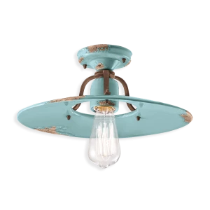 Ferroluce Country ceiling lamp