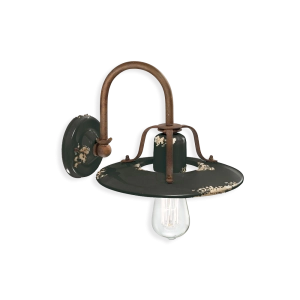 Ferroluce Country wall lamp