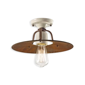 Ferroluce Grunge ceiling lamp