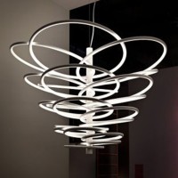 Flos 2620 LED Suspension Lamp Chandelier By Ron Gilad