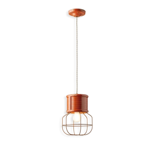 Ferroluce Industrial 6 suspension lamp