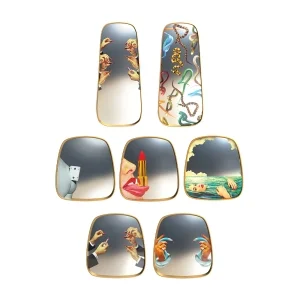 Seletti Gold Frame mirror