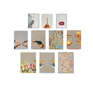 Seletti rectangular mirror toiletpaper