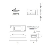 QLT Interfaccia e Ricevitore Infrarossi IR 3R Per Impianti RGB