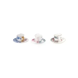 Seletti Hybrid 2.0 teacup with plate