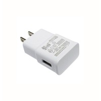 Universal USB 5V 2A Charger Adapter Wall USA Plug 100-240V White