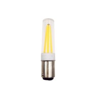 Lampadina LED B15 3W Trasparente BA15d 240V 320lm 2700K Luce