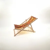 Seletti Toiletpaper folding deck chair Seletti Toiletpaper folding deck chair