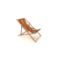 Seletti Toiletpaper folding deck chair Seletti Toiletpaper folding deck chair