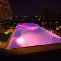 Targetti neptune spotlight rgb IP68 IK10 1e1417 dipping pool Targetti neptune spotlight rgb IP68 IK10 1e1417 dipping pool