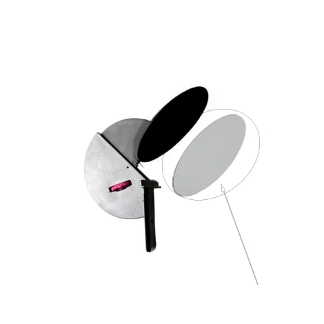 Flos reflector replace diffuser for Gibigiana