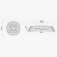 Mantra Himalaya LED Fan Ceiling Lamp Managed By APP Amazon Mantra Himalaya LED Fan Ceiling Lamp Managed By APP Amazon