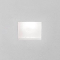 Lampo Ceiling Recessed GU10 Downlight In Plaster With Glass