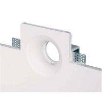 Lampo Faretto GU10 Da Incasso a Soffitto In Gesso Tondo Per Led