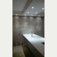 Lampo Ceiling Recessed GU10 Downlight In Plaster Square For LEDs