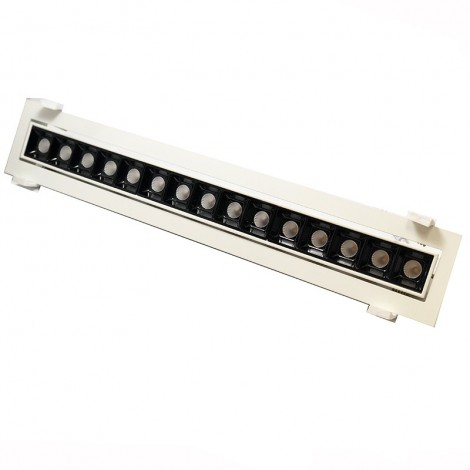 Laser Blade Recessed Linear Adjustable Downlight LED 30W 3000K