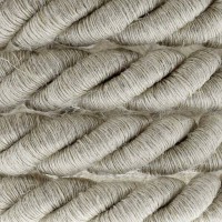 Electric Cable XL Linen Cord 3x Spiral Braided 300 / 300V Twisted