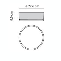 Prisma Drop 28 LED HF 16W Applique With Presence Detector Wall