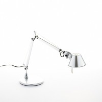 Artemide Base 200 mm per Tolomeo Tavolo in Alluminio