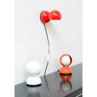Artemide Eclisse E14 25W Table Lamp White By Vico Magistretti Artemide Eclisse E14 25W Table Lamp White By Vico Magistretti