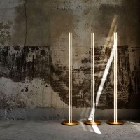 Flos COORDINATES F Dimmable LED Floor Lamp Champagne By Michael