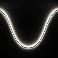 Lampo Neon Striscia LED In Silicone Slim 5mm 8W 12V Luce