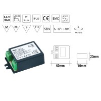 QLT Power supply NIP 206 12W 24V max 500mA LED Driver