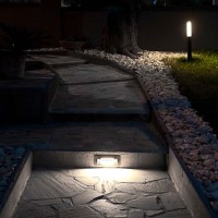 Prisma Insert +2 Lampada LED 10W Da Incasso Segnapasso A Parete