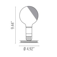 Flos Lampadina LED Lampada da Tavolo New Color Designed by