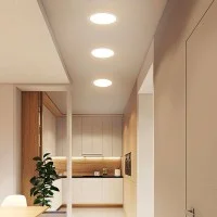 Lampo Pannello LED Rotondo Da Incasso 20W 240mm Alimentatore Lampo Pannello LED Rotondo Da Incasso 20W 240mm Alimentatore
