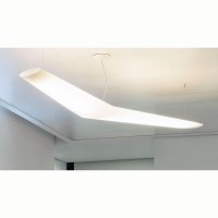 Artemide Mouette LED 105W Symmetric 2500 Suspension Lamp White