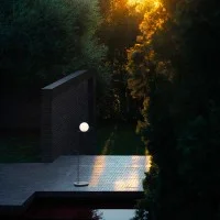 Flos IC F2 Outdoor Floor Lamp Garden By Michael Anastassiades Flos IC F2 Outdoor Floor Lamp Garden By Michael Anastassiades