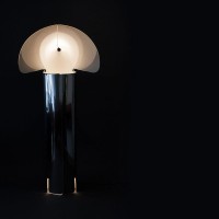 Flos Chiara Floor LED Lampada da Terra Corpo In Acciaio Inox By