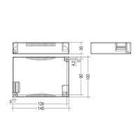 Tridonic LED Driver LCA 100W 1100–2100mA one4all C PRE