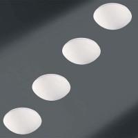 Kreadesign Astra Mini 100 Cromo Lampada Soffitto o Parete 20020