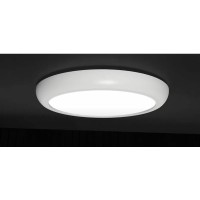 Lampo Teknica Round LED Panel Semi-recessed or Surface TRICOLOR