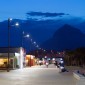 IGuzzini Wow Faro LED su palo 807x505mm Illuminazione Stradale