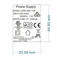 Flos Black Power Supply With Sockets and Driver 48V Kit