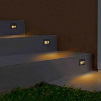 Lampo Recessed Lamp Horizontal LED Light Rectangular Step Light