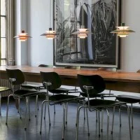 Louis Poulsen PH 5 Mini Pendant Suspension Singol Colored Lamp Louis Poulsen PH 5 Mini Pendant Suspension Singol Colored Lamp