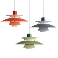 Louis Poulsen PH 5 Mini Sospensione Lampada Singola Colorata By