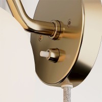 Louis Poulsen VL Ring Crown Wall Double Lamp In Opal Glass And