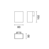 iGuzzini Laser Blade InOut Applique 2 x LED Da Esterno Lampada