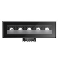 iGuzzini Laser Blade InOut Applique 5 x LED Outdoor Rectangular