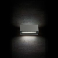 Sovil Garage Lamp LED Warm Light In Aluminum And Glass For