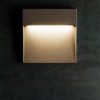 Sovil Geo Square 3 WATT LED Wall Lamp Square Step Light Neutral