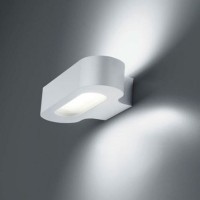 Artemide Talo Wall Bianco In Alluminio Lampada da Parete Doppia