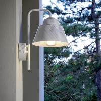 Sovil Alma Lantern E27 Wall Lamp Bottom Metal Wall For Outdoors